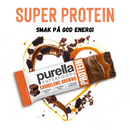SUPERFOODS PROTEINBAR MED KARAMELLBROWNIE