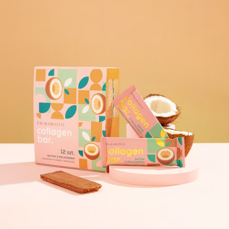 Collagen Bar – Kokosbar med kollagen med sjokolade (40 g)