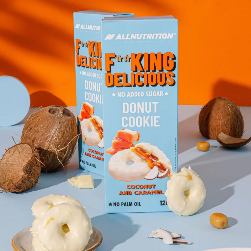 FITKING DELICIOUS - DONUT KJEKS 128g