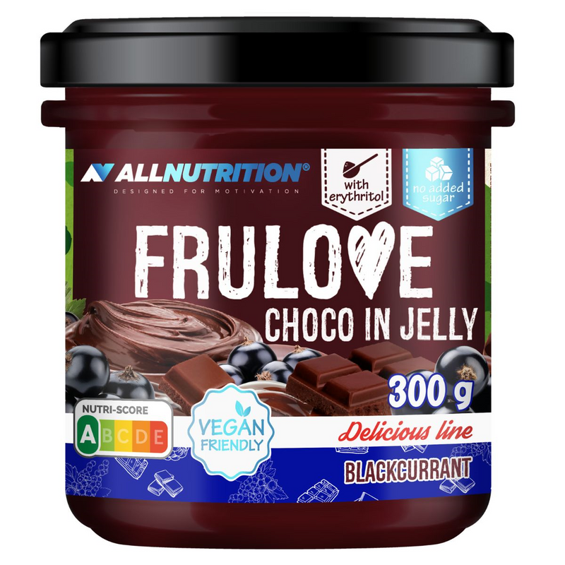 FRULOVE Choco In Jelly Blackcurrant 300 g