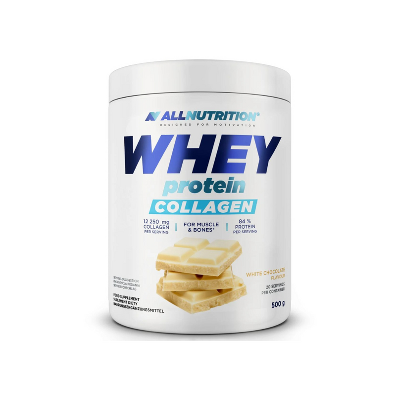 Whey Protein Collagen - White Chocolate 500g