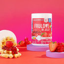 FRULOVE I GELÉ MED RØDBÆR OG JORDBÆR 1000 g