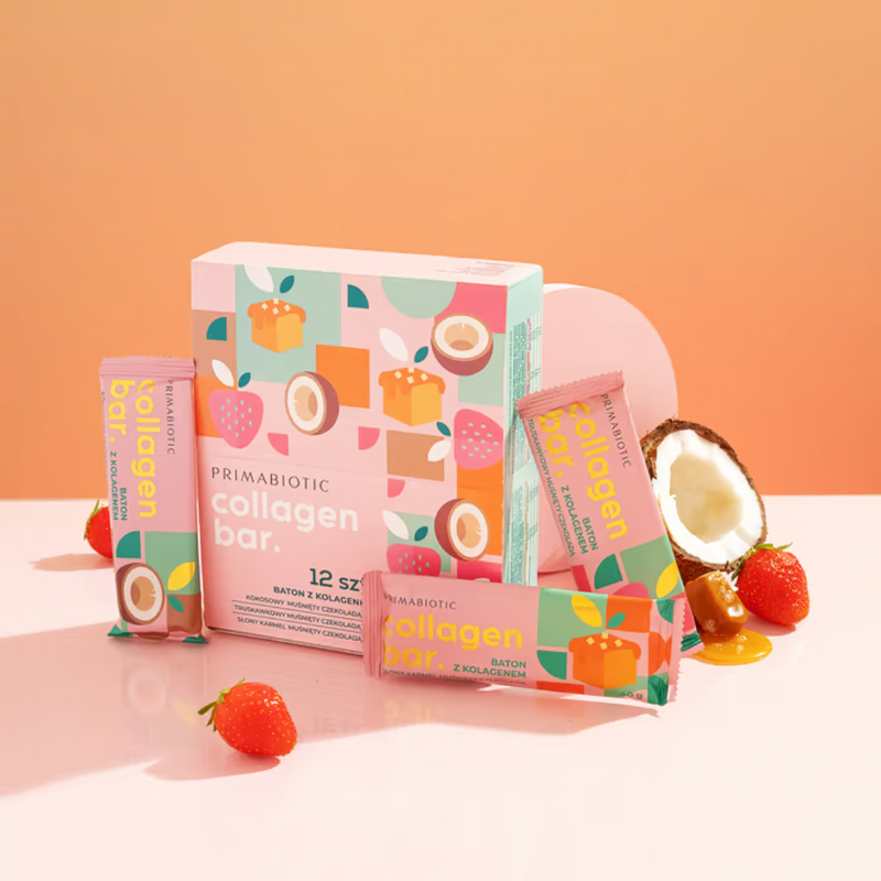 Collagen Bar, kollagenbarer, 12 stk – forskjellige smaker