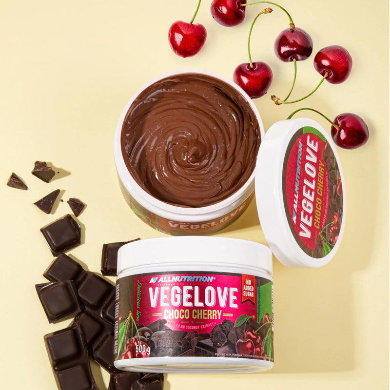 VEGELOVE CHOCO CHERRY 500g