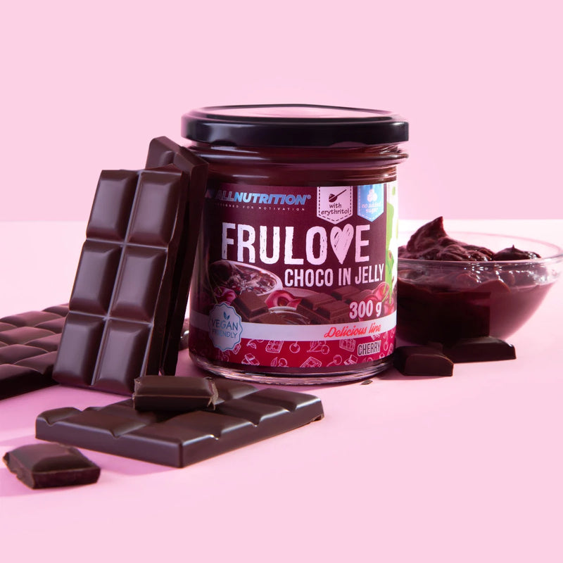 FRULOVE Choco In Jelly Cherry 300g