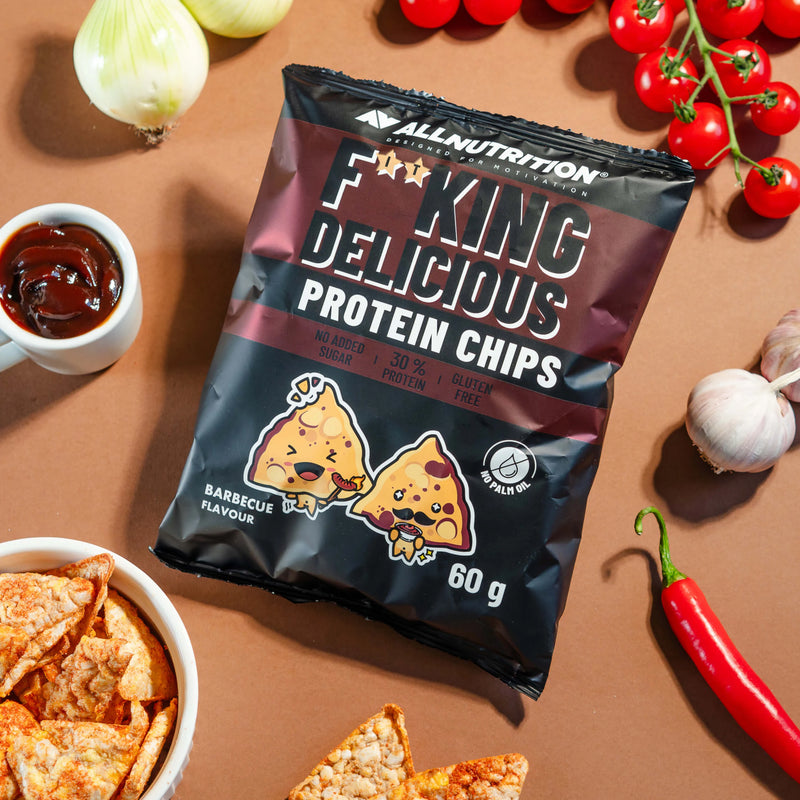 FITKING DELICIOUS PROTEIN CHIPS BARBECUE