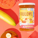 FRULOVE JORDBÆR- OG BANANFRUKTMOS 500g