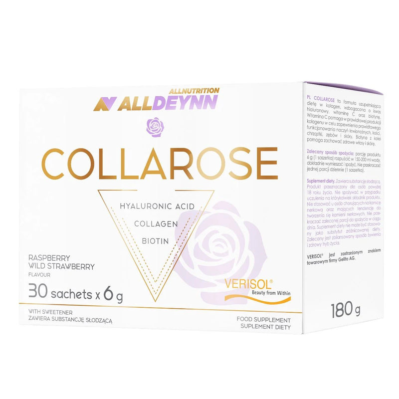 COLLAROSE 30 sachets x 6g Raspberry Strawberry