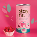 STAY FIT – VEGANSK PROTEINSHAKE, SMAK AV SAFTIG BRINGEBÆR