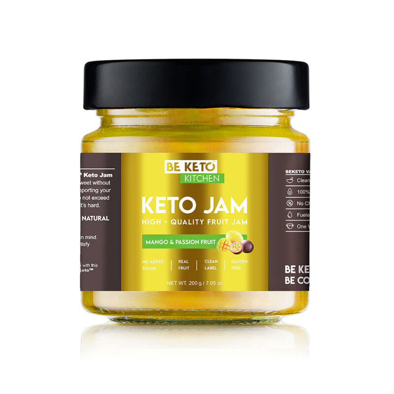 KETO JAM MANGO & PASSIONFRUIT 200g