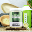 KETO WHEY ISOLAT + MCT – ØKOLOGISK MATCHA 300G