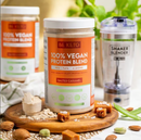 VEGANSK PROTEINBLANDING - SALTET KARAMELL 500G