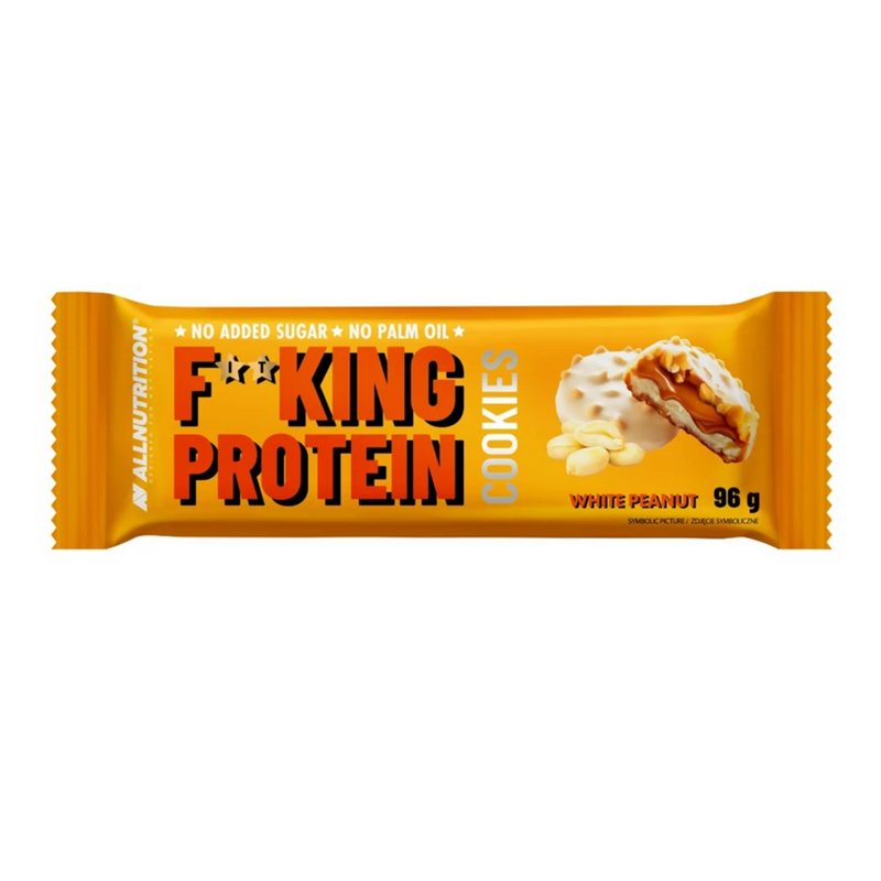 FITKING PROTEIN COOKIES - WHITE PEANUT FLAVOUR 96g