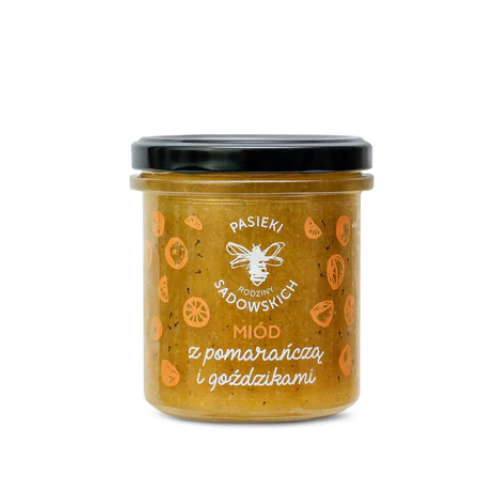 Honning med appelsin og nellik 430g