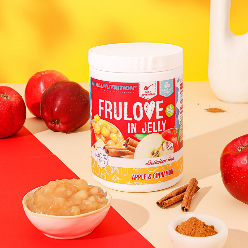 FRULOVE IN JELLY APPLE & CINNAMON 1kg