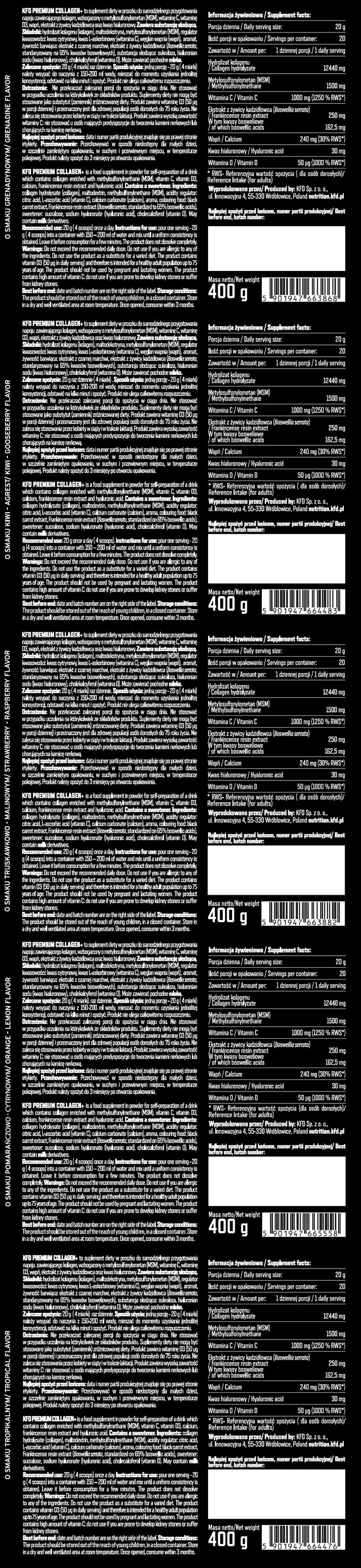 KFD Premium Collagen Plus - 400 g
