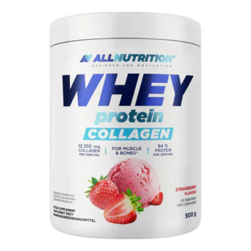 Whey Protein Collagen - Strawberry 500g