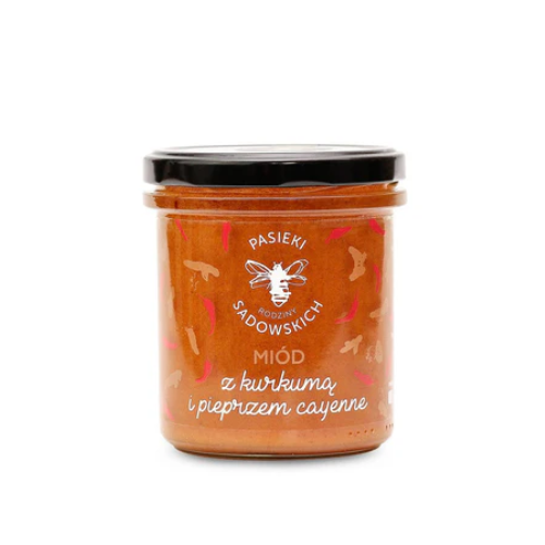 HONNING MED GURKEMEIE OG CAYENNEPEPPER 430g