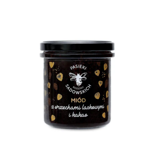 HONNING MED HASSELNØTTER OG KAKAO 410g