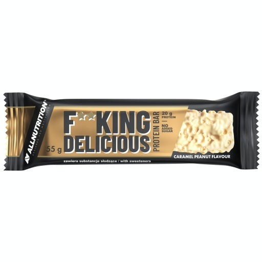 FITKING DELICIOUS PROTEIN BAR - CARAMEL PEANUT FLAVOUR 55g