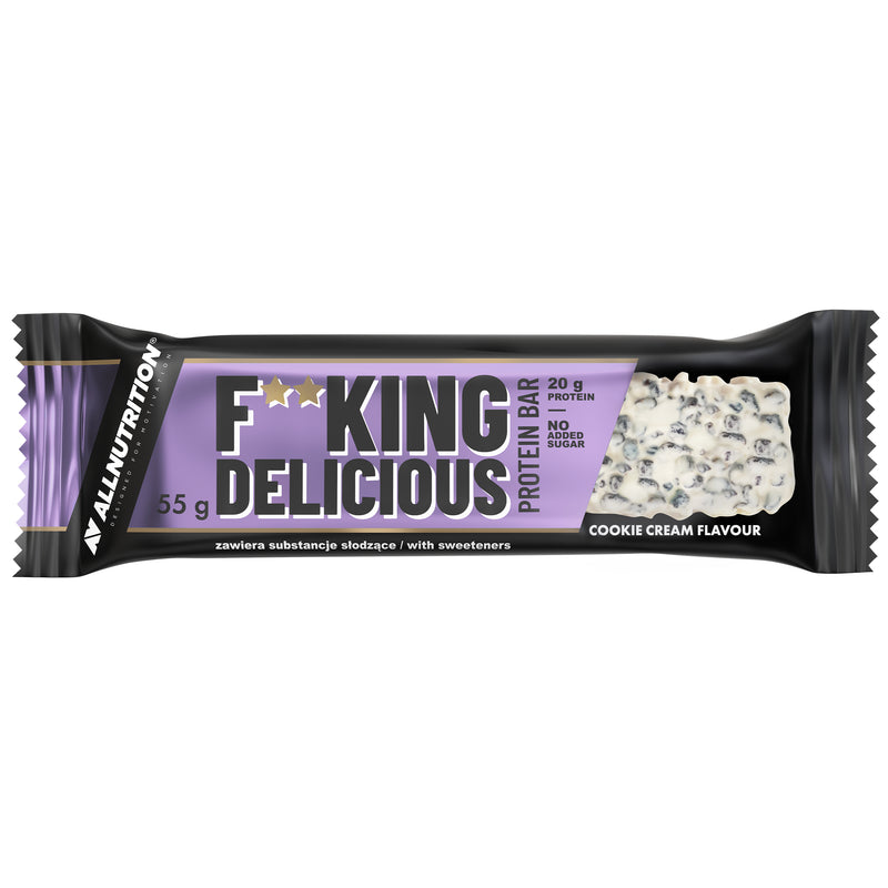 FITKING DELICIOUS PROTEIN BAR - COOKIE CREAM FLAVOUR 55g