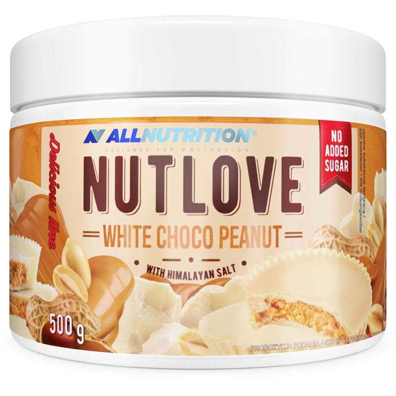 NUTLOVE WHITE CHOCO PEANUT 500G