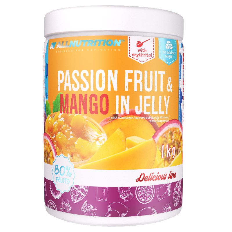 PASSION FRUIT & MANGO IN JELLY 1kg