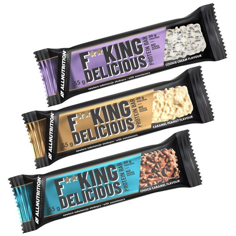 FITKING DELICIOUS PROTEIN BAR  3x55g