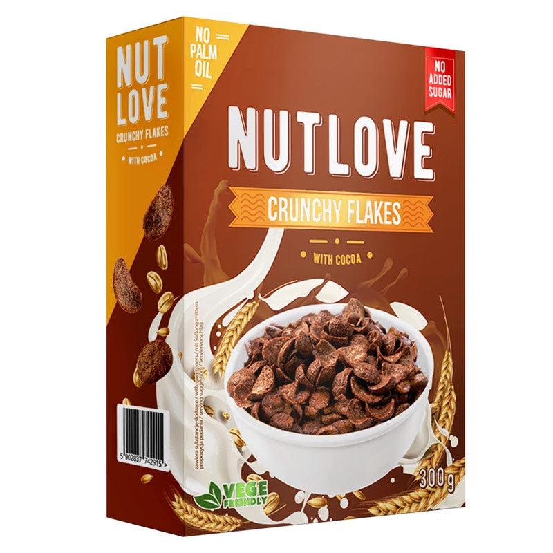 NUTLOVE CRUNCHY FLAKES WITH COCOA 300g